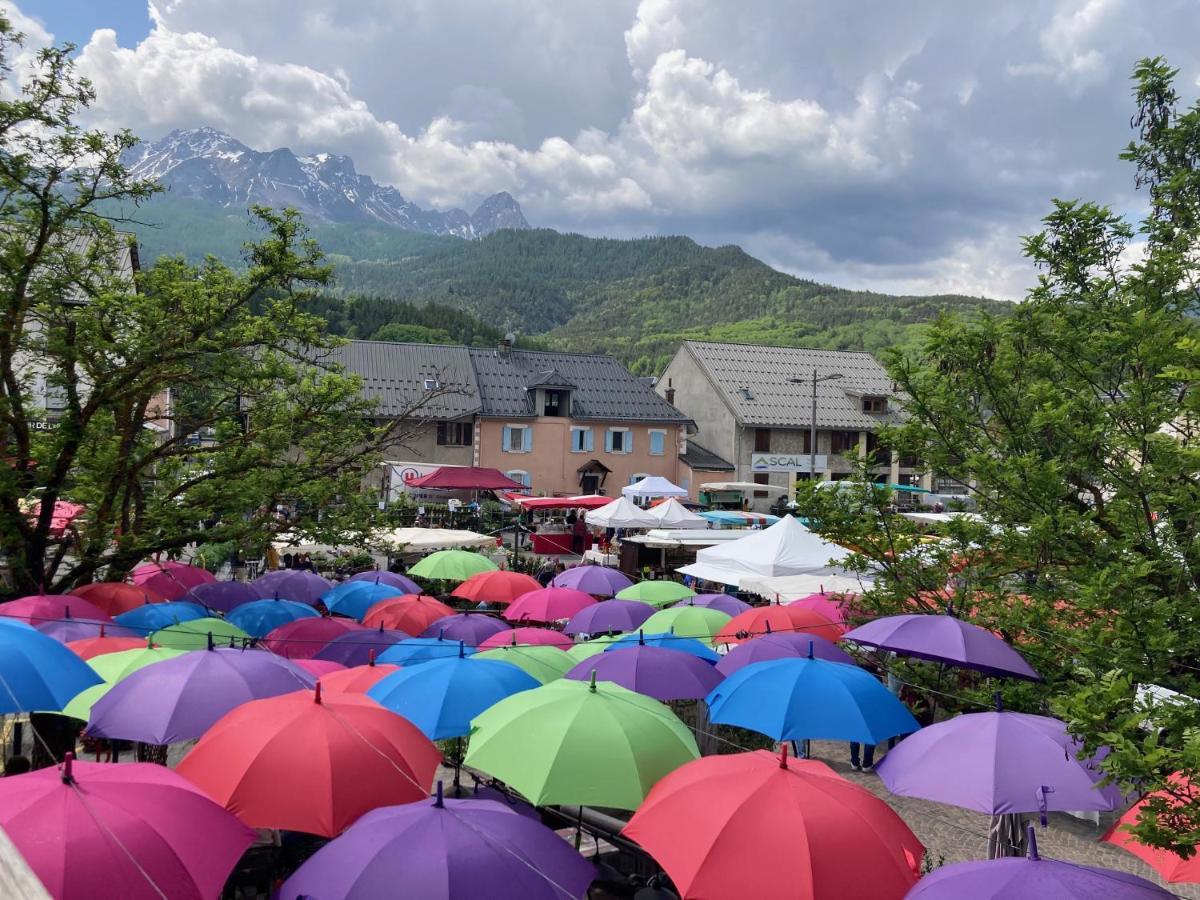 Le Gaudissart 2 Lägenhet Barcelonnette Exteriör bild